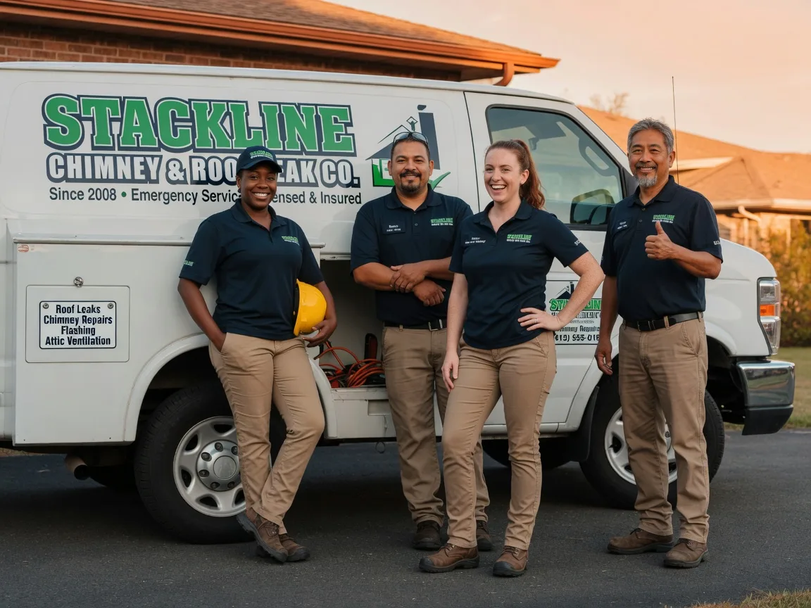 Chimney flashing repair company in Farina, IL